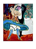 Especial Arte Lienzo Varietè - Kirchner Ernst L Multicolor