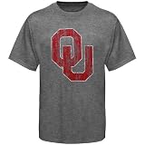 Oklahoma Sooners Ash Big Logo T-shirt