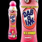 Dab-O-Ink Bingo Daubers - Magenta - 4 oz