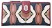 Fossil Ruby Tab Clutch - Blue Floral