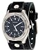 Nemesis #B021K Men's Premium Wide Leather Cuff Band Sports Watch