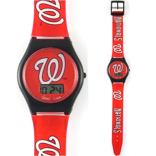 Washington Nationals Fan Series Kids Digital Watch - MLB Baseball Fan Shop Sports Team Merchandise