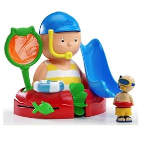 Caillou - Toys - Bath Time with You Activity Playset