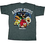 Angry Birds Circle Night Mens T-shirt