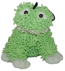 Floppy Moppy Frog Plush Dog Toy, Green