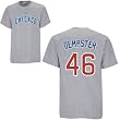 Ryan Dempster Chicago Cubs Name and Number Road T-Shirt by Majestic