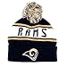 St. Louis Rams Pom Pom Top Cuffed Knit Hat