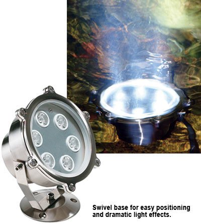 Underwater LED 5000K Lamp 12 volt DC/AC