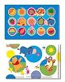Neat Solutions 50-count winnie the Pooh Table Topper Disposable Stick-in-Place Placemats