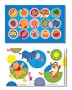 Disney Pooh Table Topper Disposable Stick-in-Place Placemats - 50-count