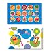 Disney Pooh Table Topper Disposable Stick-in-Place Placemats - 50-count