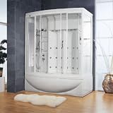 Ameristeam Whirlpool Steam Shower Whirlpool Massage