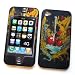 Apple iPhone 4 & 4S Rubberized Snap-On Protector Hard Case Image Cover "Love is Victory" Design