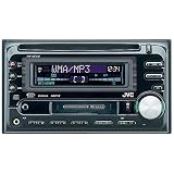 Buy JVC KW-XC410 Double DIN In-Dash CD Cassette Receiver with J-Bus Expandable (Black)  by JVC