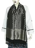 Chiffon Scarves Silk Women Fashions Christmas Gifts for Her 22 x 72 inches (srfch002)