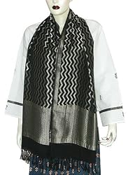 Chiffon Scarves Silk Women Fashions Christmas Gifts for Her 22 x 72 inches (srfch002)