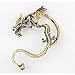 MANDI HOME Classic Dragon Ear Wrap Cuff Earring Stud Earrings Punk Rock Left Ear