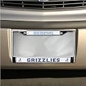 Memphis Grizzlies Chrome License Plate Frame