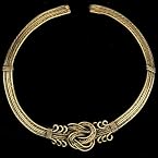 GOLDEN COLORED BRASS HATHRAS CHOKER