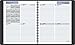 DayMinder Weekly Planner 2016, Wire Bound, 6.88 x 8.75 Inches Page Size, Black (G5350016)
