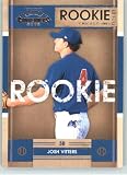 2008 Playoff Contenders Baseball Rookie Ticket # 32 Josh Vitters (RC - Rookie Card - Prospect) Chicago Cubs - MLB Trading Card Shipped In Protective Screwdown Display Case!