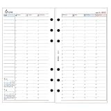 日本能率協会(Bindex) 2009年1月始まり バイブル 週間:バーチカルタイプ 24時間対応