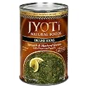 Jyoti Natural Foods Delhi Saag, Spinach and Mustard Greens, 15-Ounce Cans (Pack of 12)