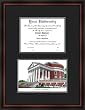 University of Virginia Diplomate Diploma Frame & Lithograph