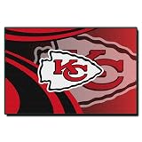 NFL Kansas City Chiefs 39-Inch-by-59-Inch Taba Rug "Cosmic" Design