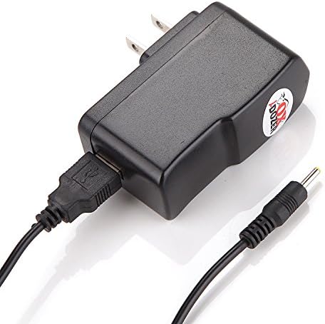 6 Feet Extra Long Ac / Dc Adapter (6h) Android Tablet Pc Battery Charger with Round Jack Fits SVP 7 Inch Phablet Tpc-0704 (Wall Home Charger)