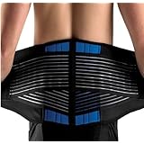 Brand New Deluxe Neoprene Double Pull Lumbar Lower Back Support Brace Exercise Belt: L (34-38''/86-96cm) by Best Stethoscopes