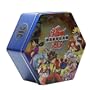 Blue, Silver, Black, or Green Bakutin Collector's Tin Filled with 18 Bakugan, B2 Bakupearl, Bakugan Series 1 and /Or Heavy Metal Bakugan Random Marbles with 36 Cards!