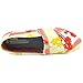 Toms Womens Classics Orange Palm Trees Canvas Slip-Ons