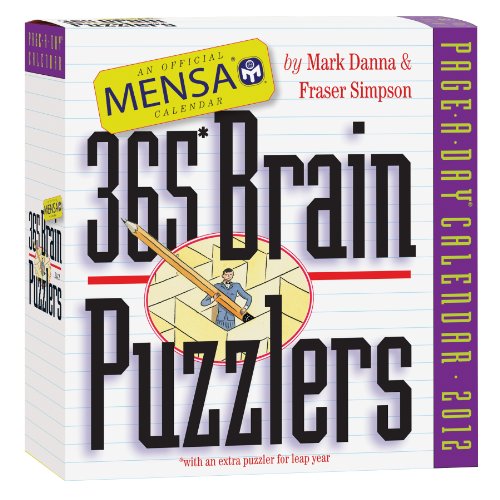 Mensa 365 Brain Puzzlers 2012 Calendar