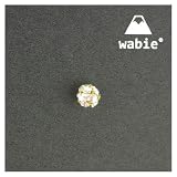wabie クリスタルガラスボール ゴールド/クリスタル