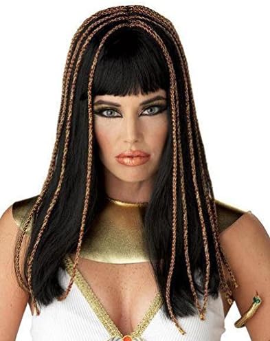 Popcandy Egyptian Princess Long Wig Cleopatra Queen of the Nile