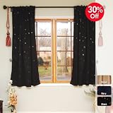 Review Best Home Fashion  / Moon Print Thermal Insulated Blackout Curtain 63