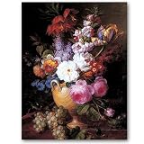 Fine Art 500 Piece Puzzle - Vase de Fleurs by Corneille van Spaendonck