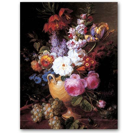 51ZIKKM2a8L Fine Art 500 Piece Puzzle   Vase de Fleurs by Corneille van Spaendonck