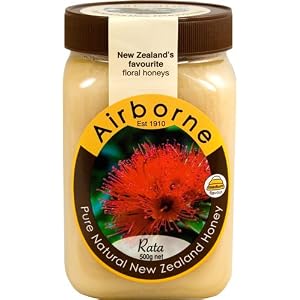 New Zealand Rata Honey 500g 18oz by Airborne NZ