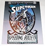1993 DC Comics Batman as Superman Speeding Bullets 1990's 22 by 17