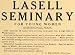 1907 Ad Edward Lasell Seminary School Typhoid Fever - Original Print Ad