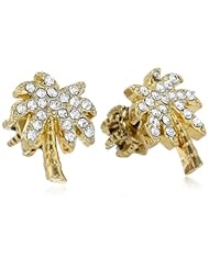 Juicy Couture "Replenishment" Palm Tree Stud Earrings