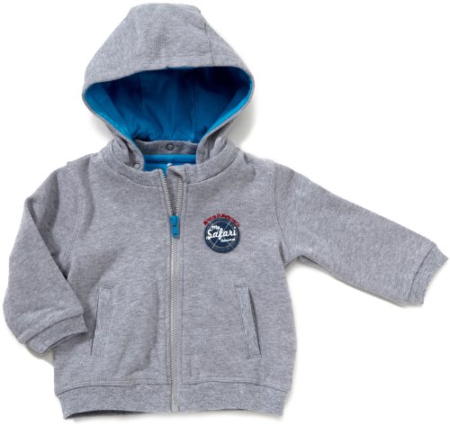 NAME IT Baby - Jungen Sweatshirt FOLMER NB SWEAT CARDIGAN WDH 212, Gr. 56, Grau (GREY MELA Preisvergleich