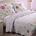 Growing Flowers Quilt Set Size: Full / Queen Growing Flowers Quilt Set Size: Full / Queen