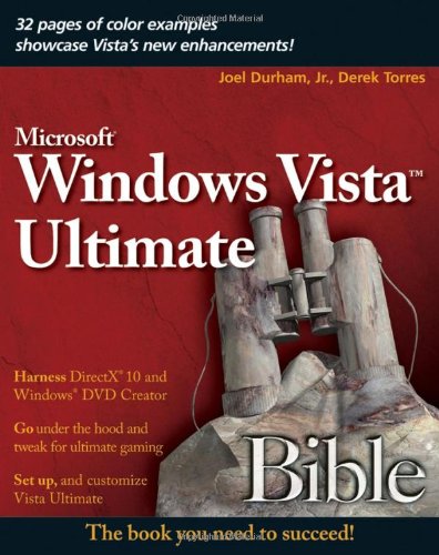 Cover image : Windows Vista Ultimate Bible