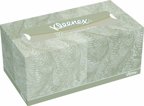 Kleenex Facial Tissue Flat 280-Count White, 2-PLY, 1.056-Ounce Boxes (Pack of 24)