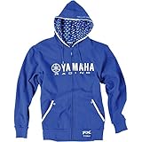 Factory Effex 'Yamaha Racing' Hooded Zip-up Sweatshirt (Blue, XX-Large)