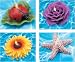 Swimline 4 Piece Floating Candle Set 4 assorted colors