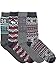 Woolly Mammoth Warm Winter Jacquard Wool Crew Socks, European Made